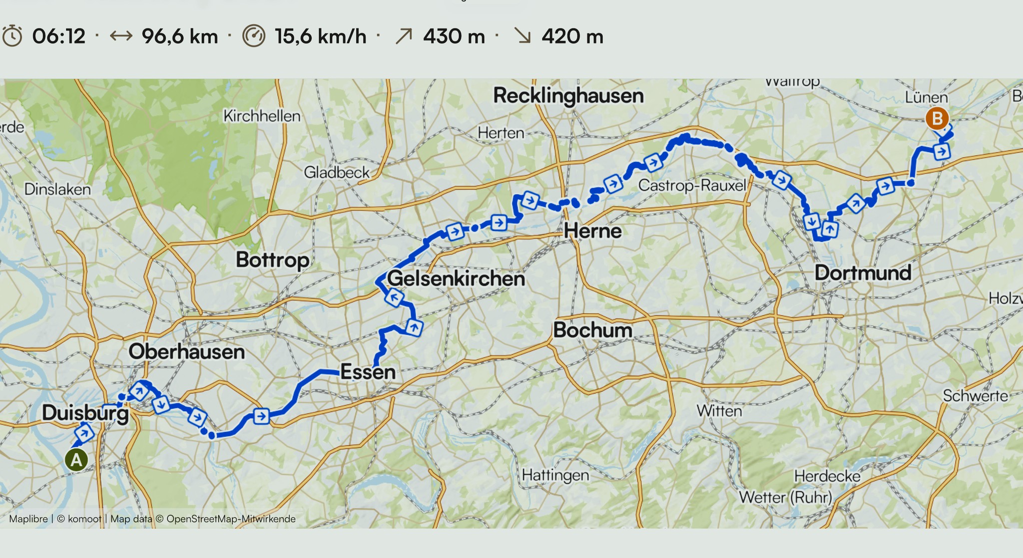 Beitragsmotiv zum IGA-Radweg 2027 im Ruhrgebiet.